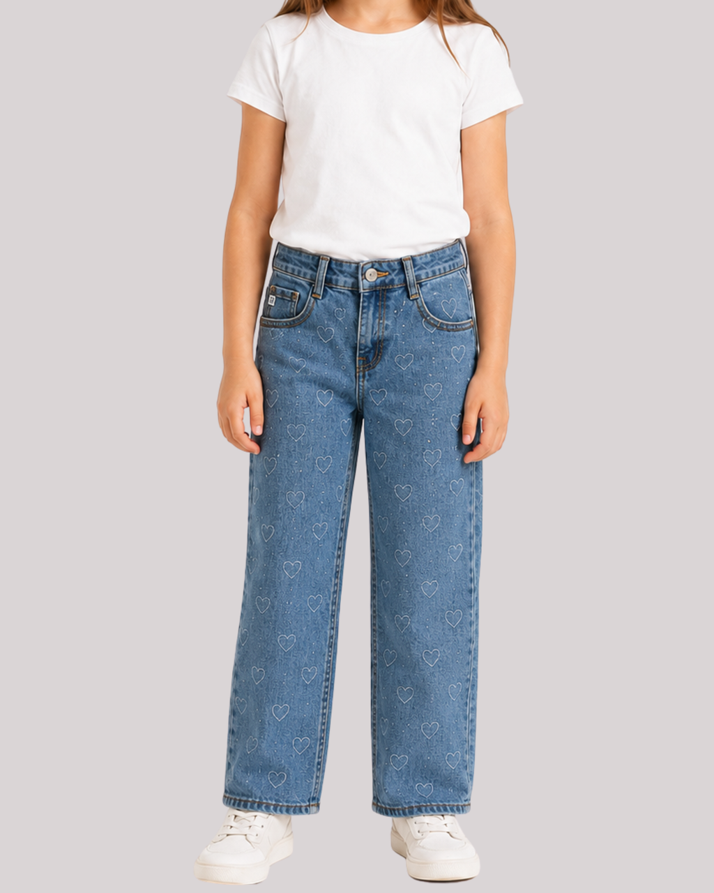 Jean Wide Leg Juvenil Niña