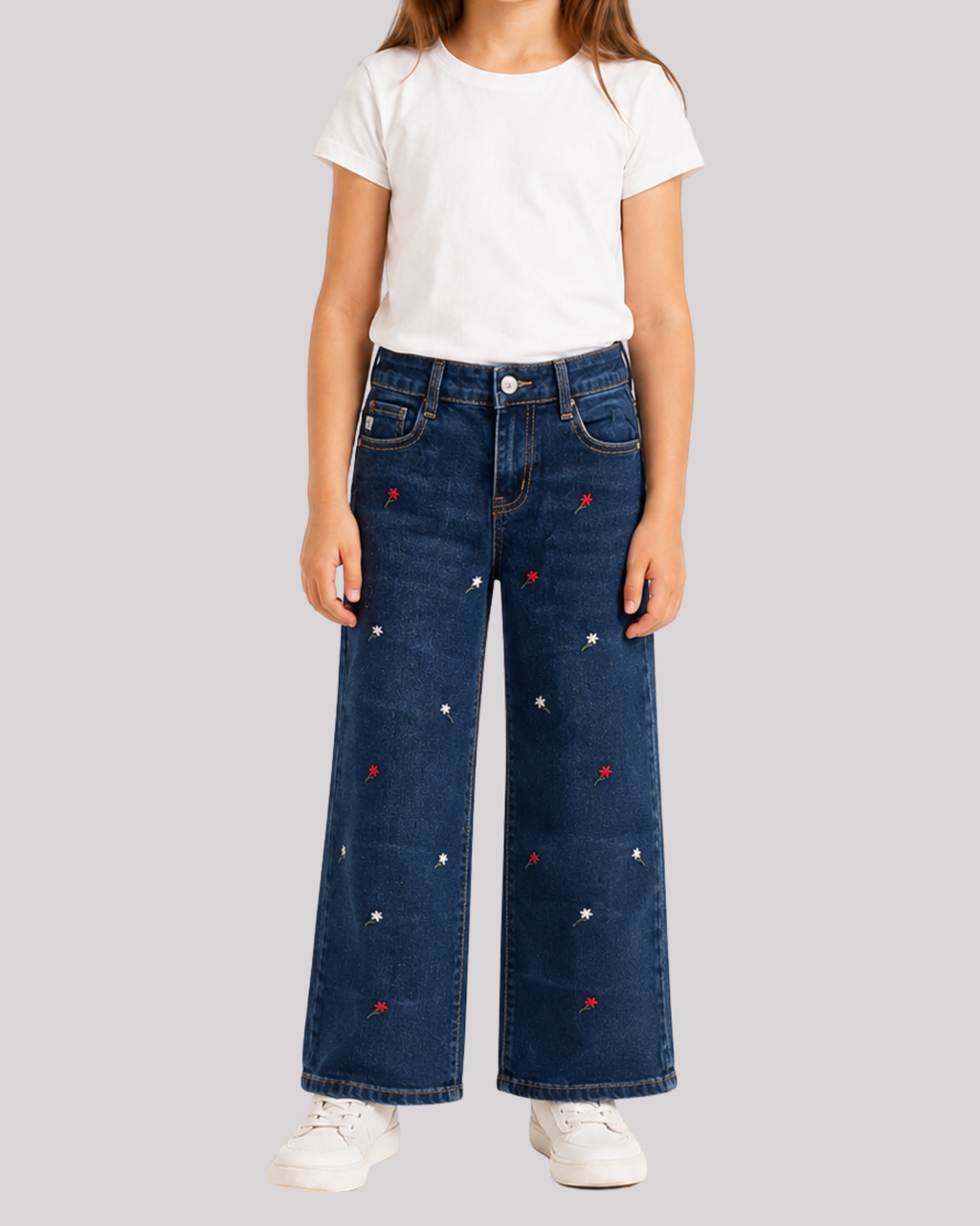 Jean Wide Leg Juvenil Niña