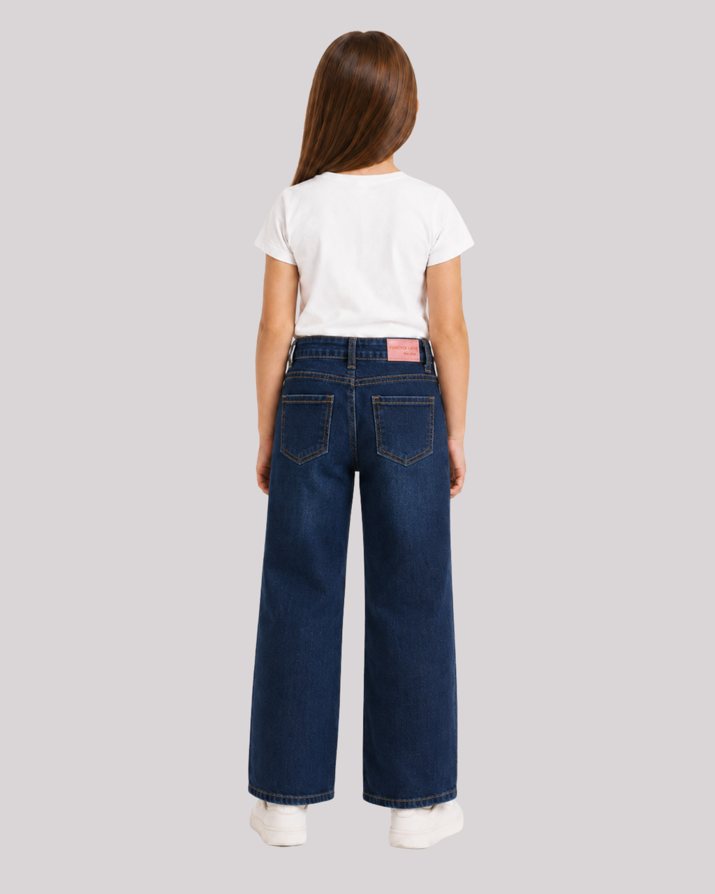 Jean Wide Leg Juvenil Niña