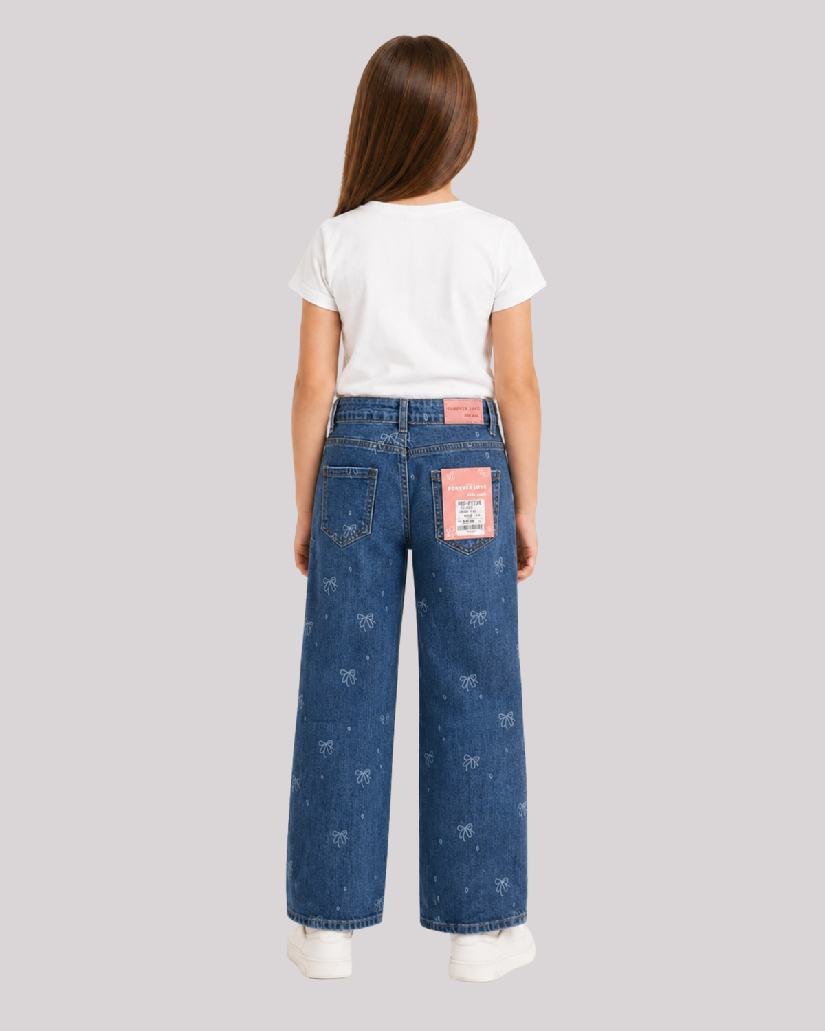 Jean Wide Leg Juvenil Niña