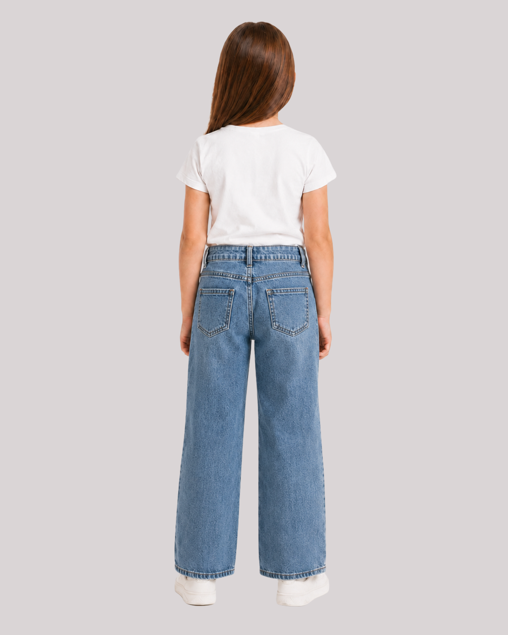 Jean Wide Leg Juvenil Niña