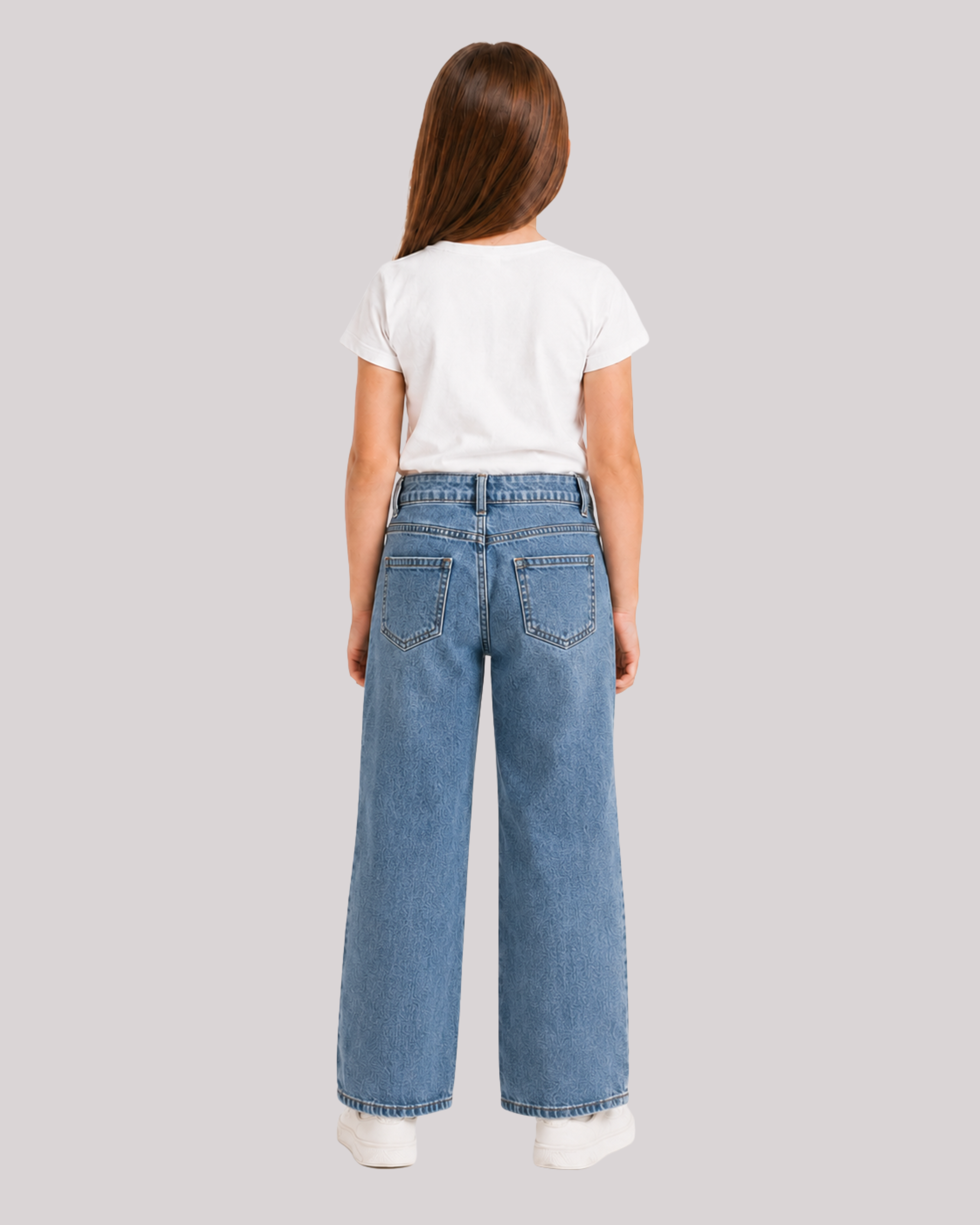 Jean Wide Leg Juvenil Niña