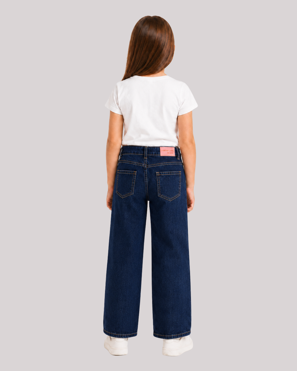 Jean Wide Leg Juvenil Niña
