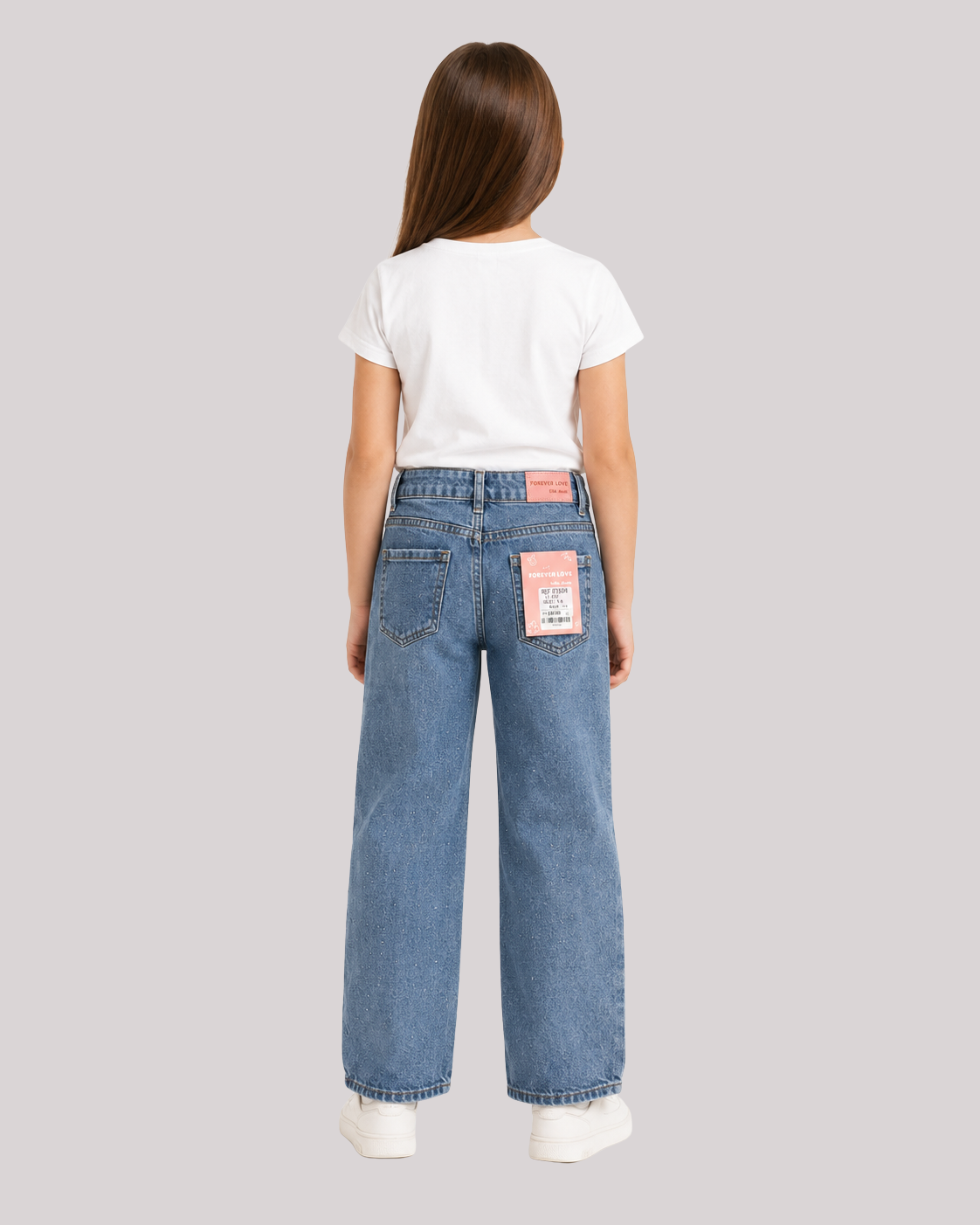 Jean Wide Leg Juvenil Niña