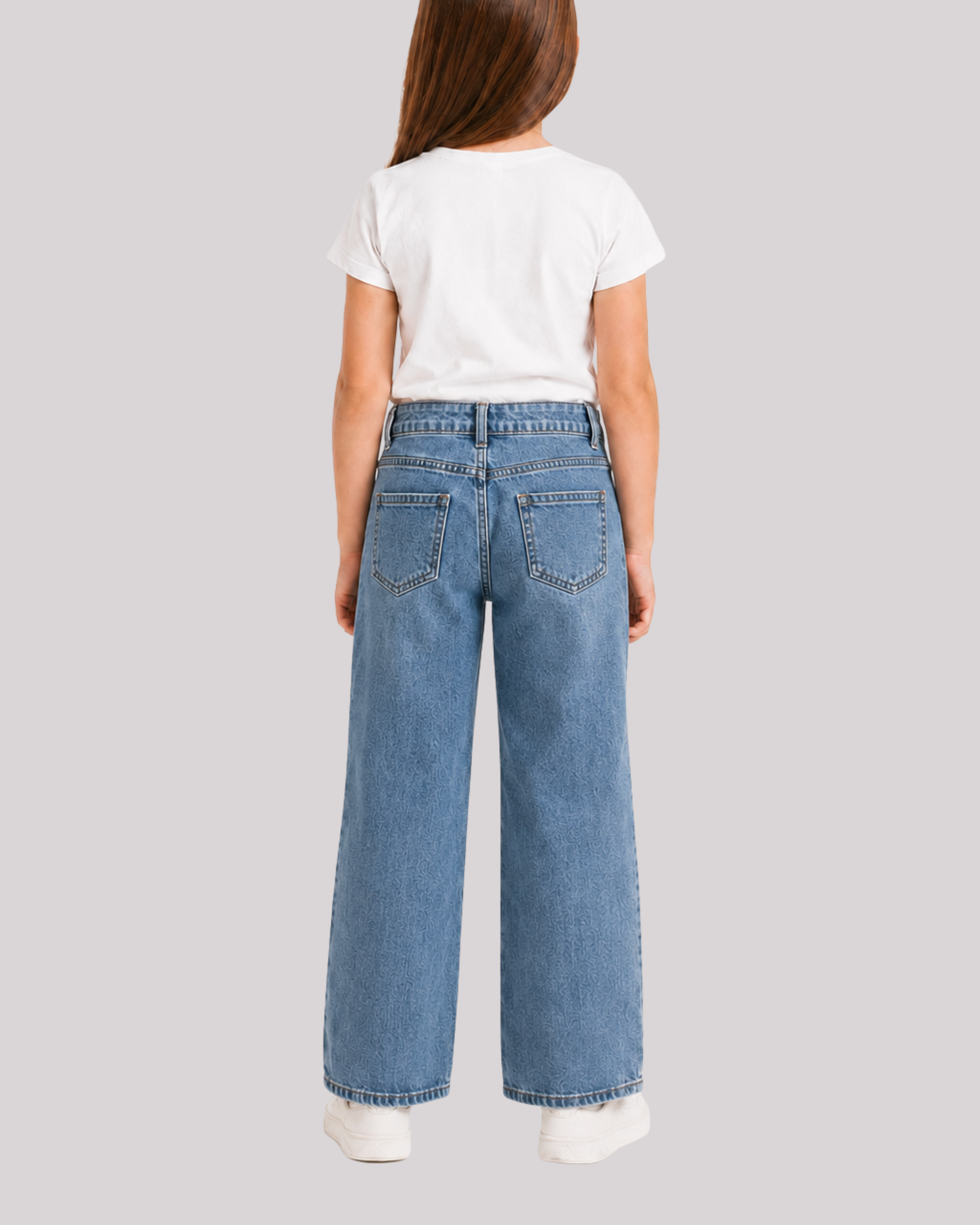 Jean Wide Leg Juvenil Niña