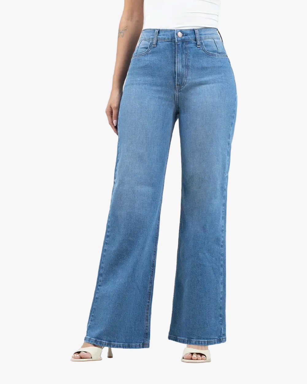 Jean Wide Leg Mujer