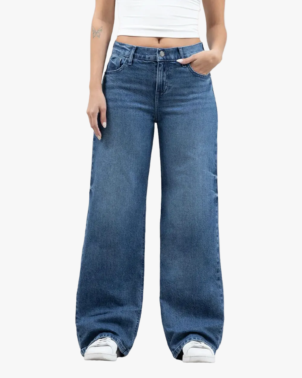Jean Wide Leg Mujer