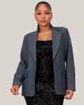 Blazer Manga Larga Mujer