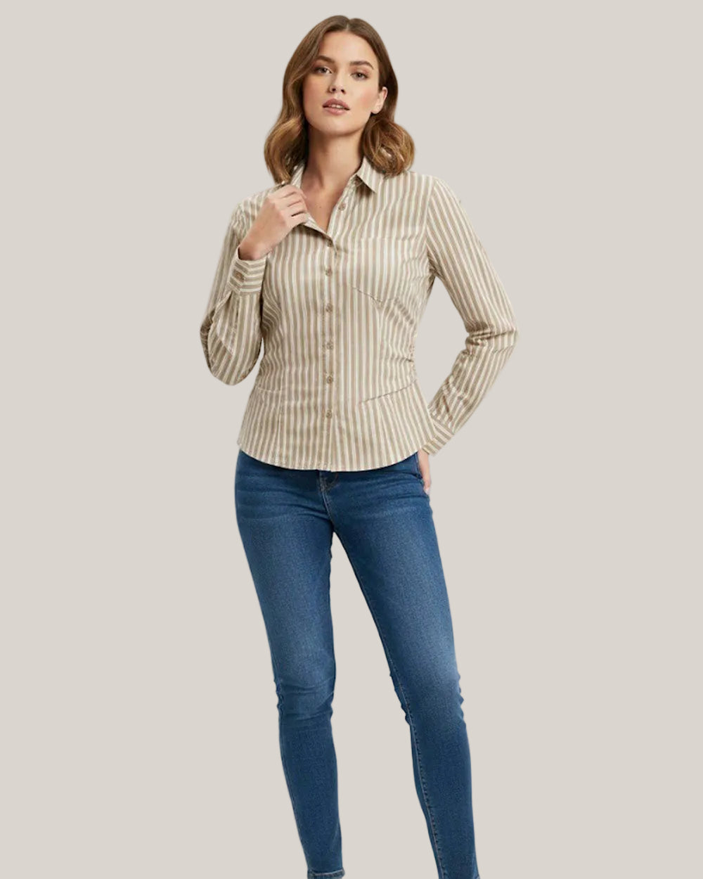 Blusa Manga Larga Mujer