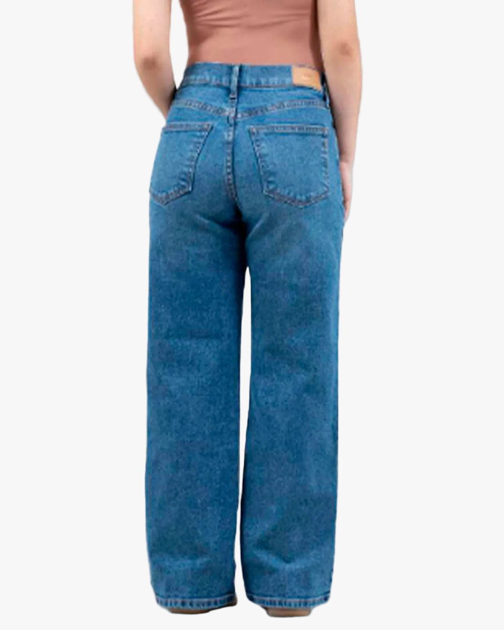 Jean Petite Wide Leg Mujer
