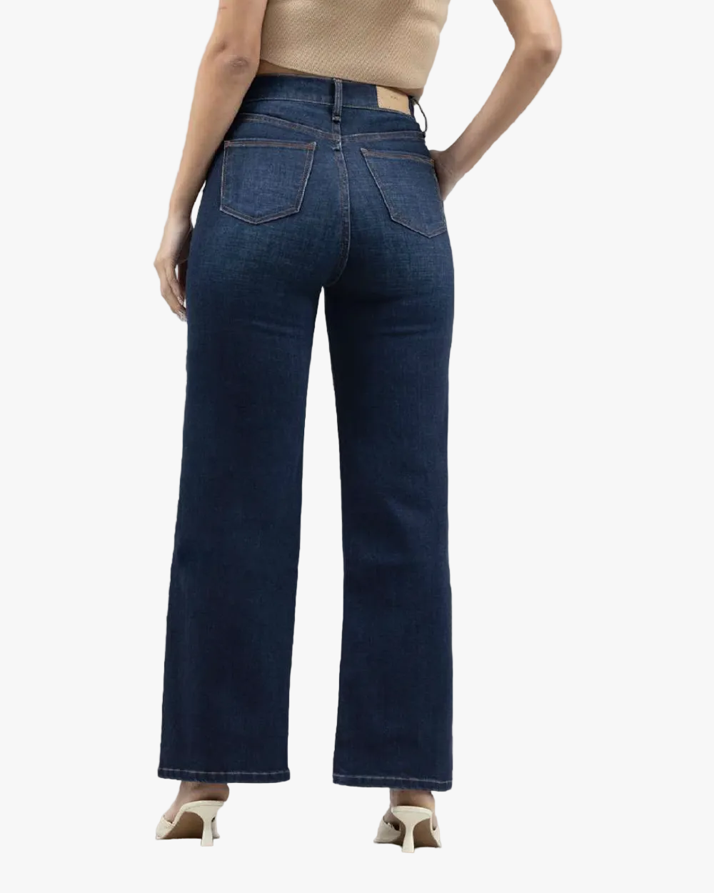 Jean Slim Wide Leg Mujer