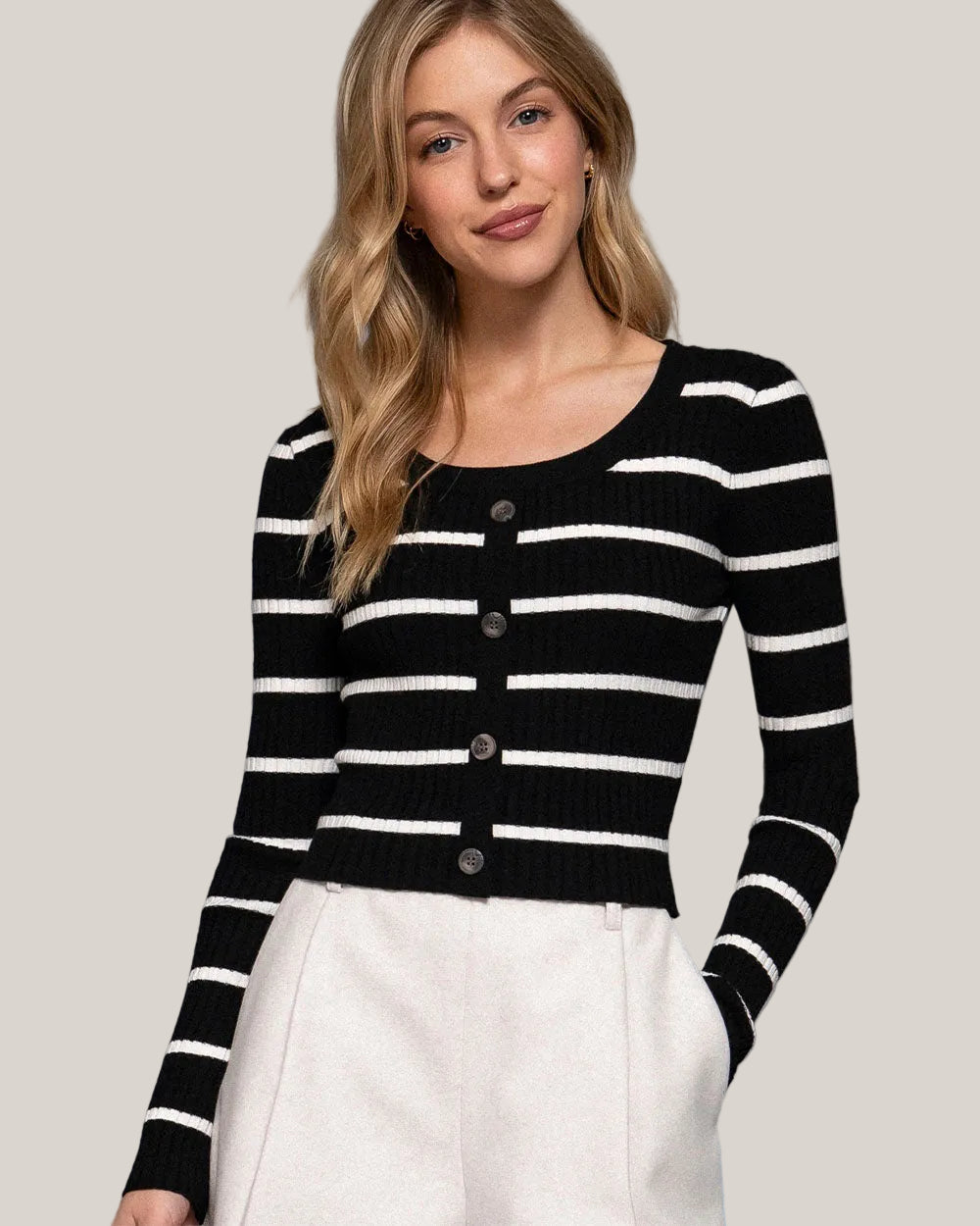 Blusa Manga Larga Mujer