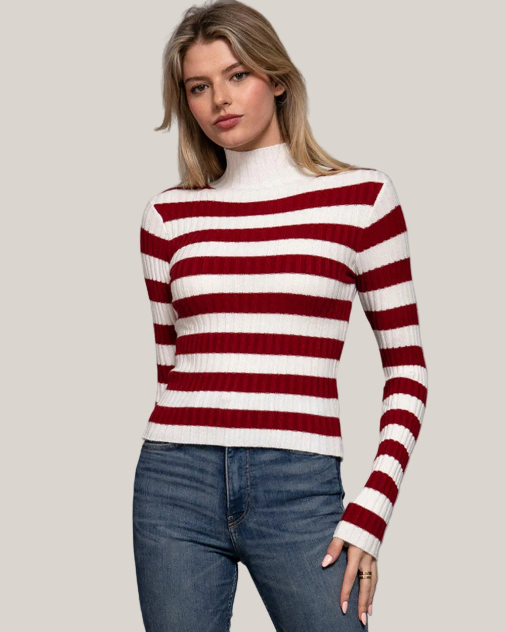 Blusa Manga Larga Mujer