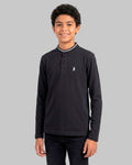 Camisa Polo Jersey Manga Larga Juvenil Niño